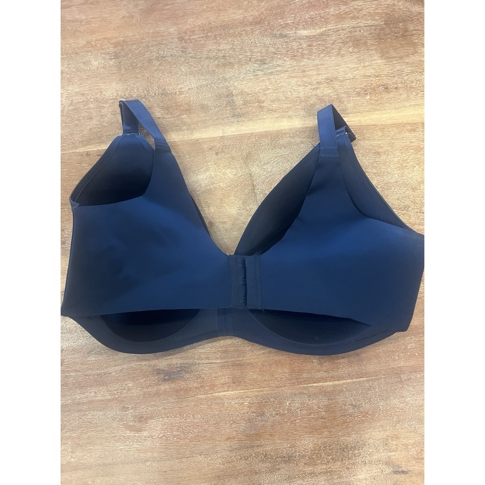 Soma Vanishing 360 Wireless Bra Navy 38 DDD Adjustable‎ Strap Everyday Bra - Picture 4 of 8
